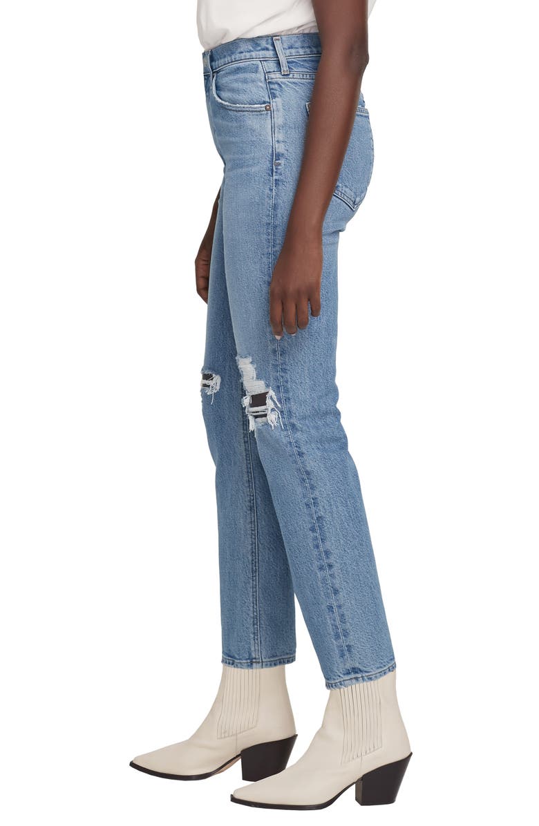 AGOLDE Wilder Ripped Straight Leg Jeans, Alternate, color,