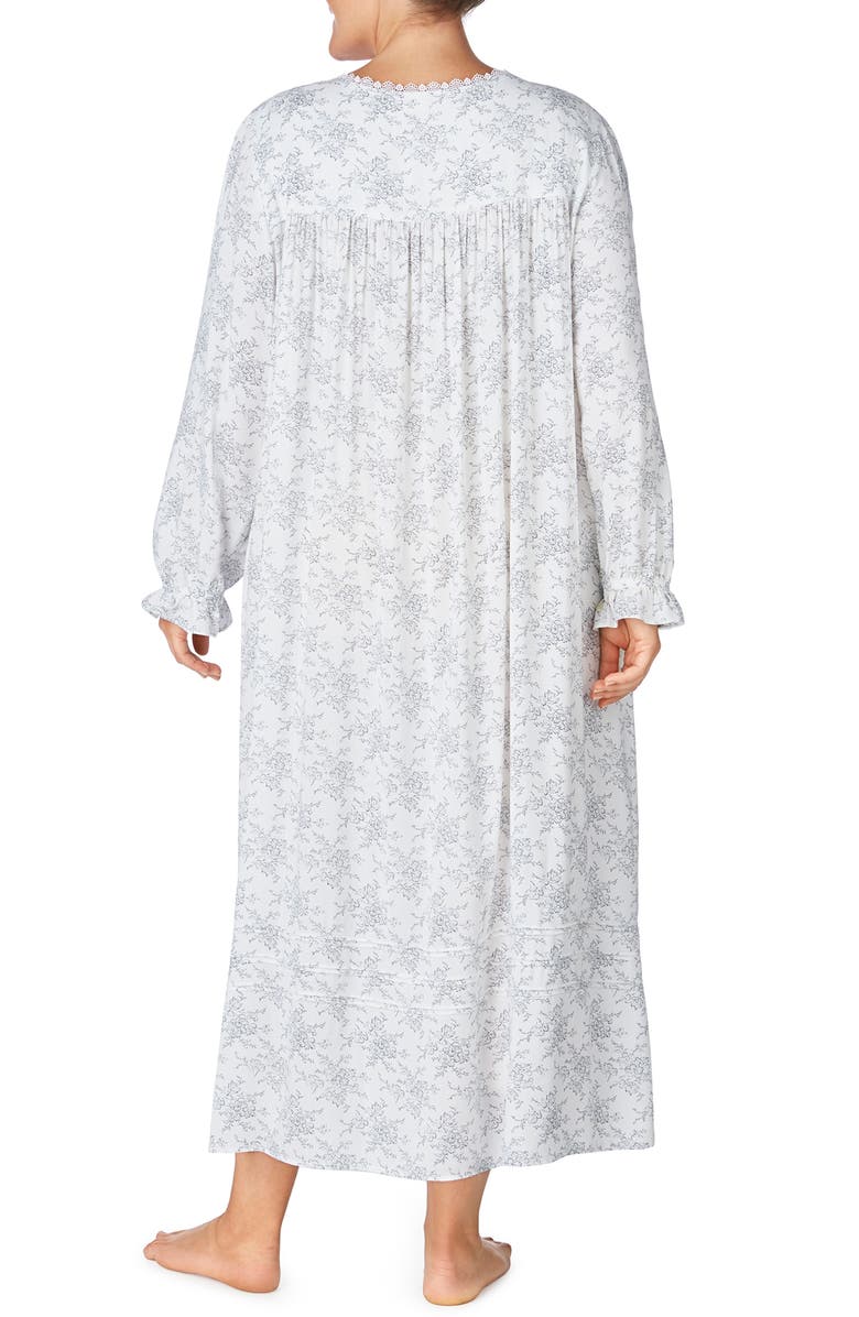 Eileen West Long Sleeve Nightgown, Alternate, color, 