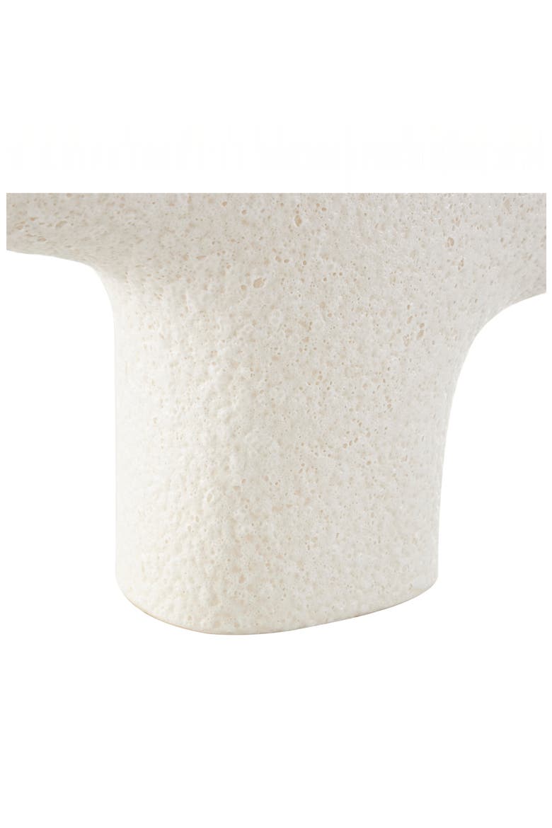 Geometric Ceramic Vase, Alternate, color, WHITE