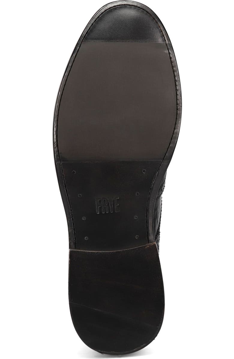 Frye Paul Wingtip Derby, Alternate, color, Black Laredo Leather