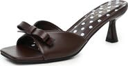 Nicole Miller Bow Heeled Sandal
