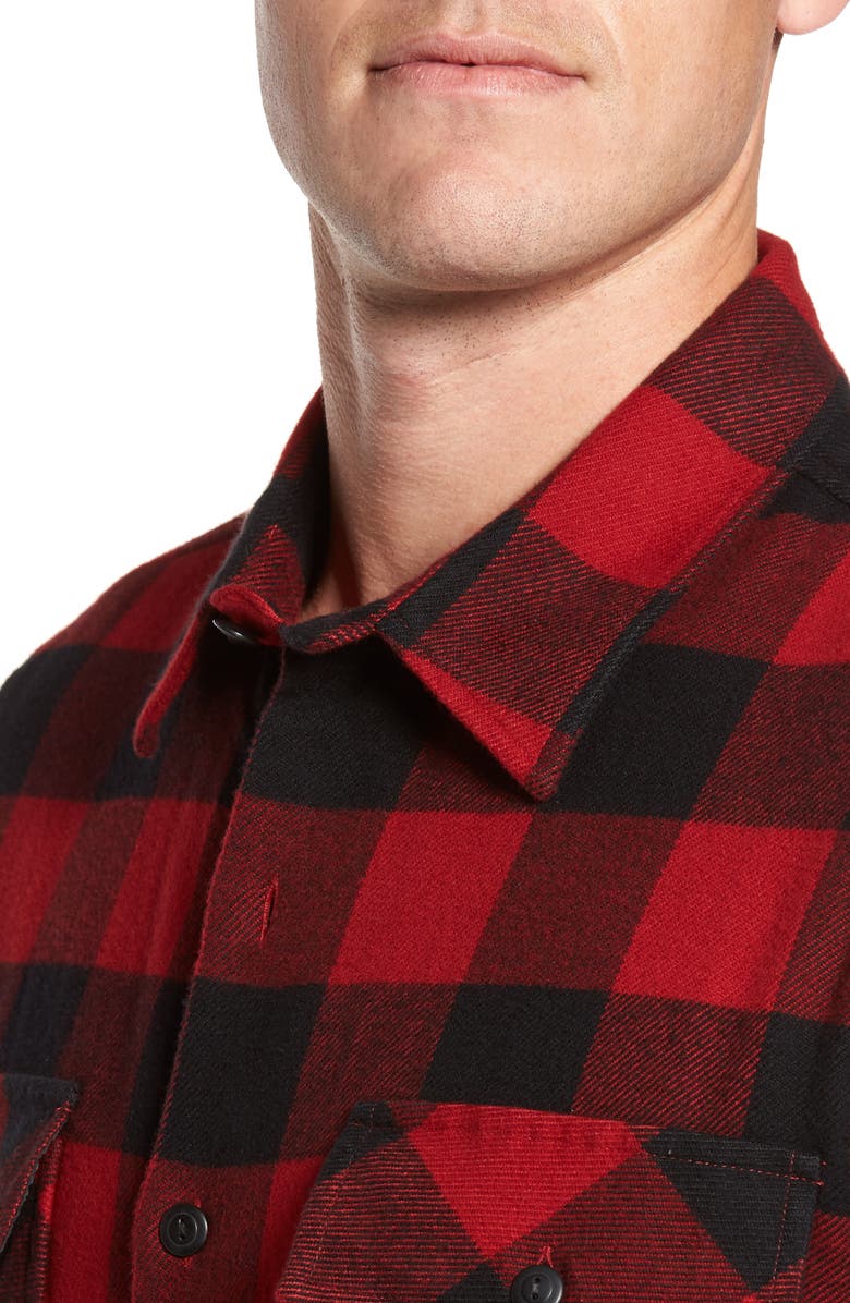 FRAME Buffalo Check Shirt Jacket, Alternate, color, 