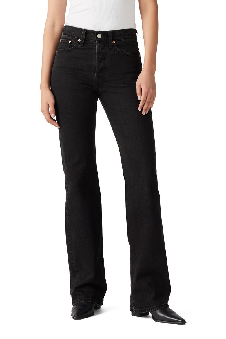 Wedgie High Waist Bootcut Jeans, Main, color, SHES IN THE ZONE