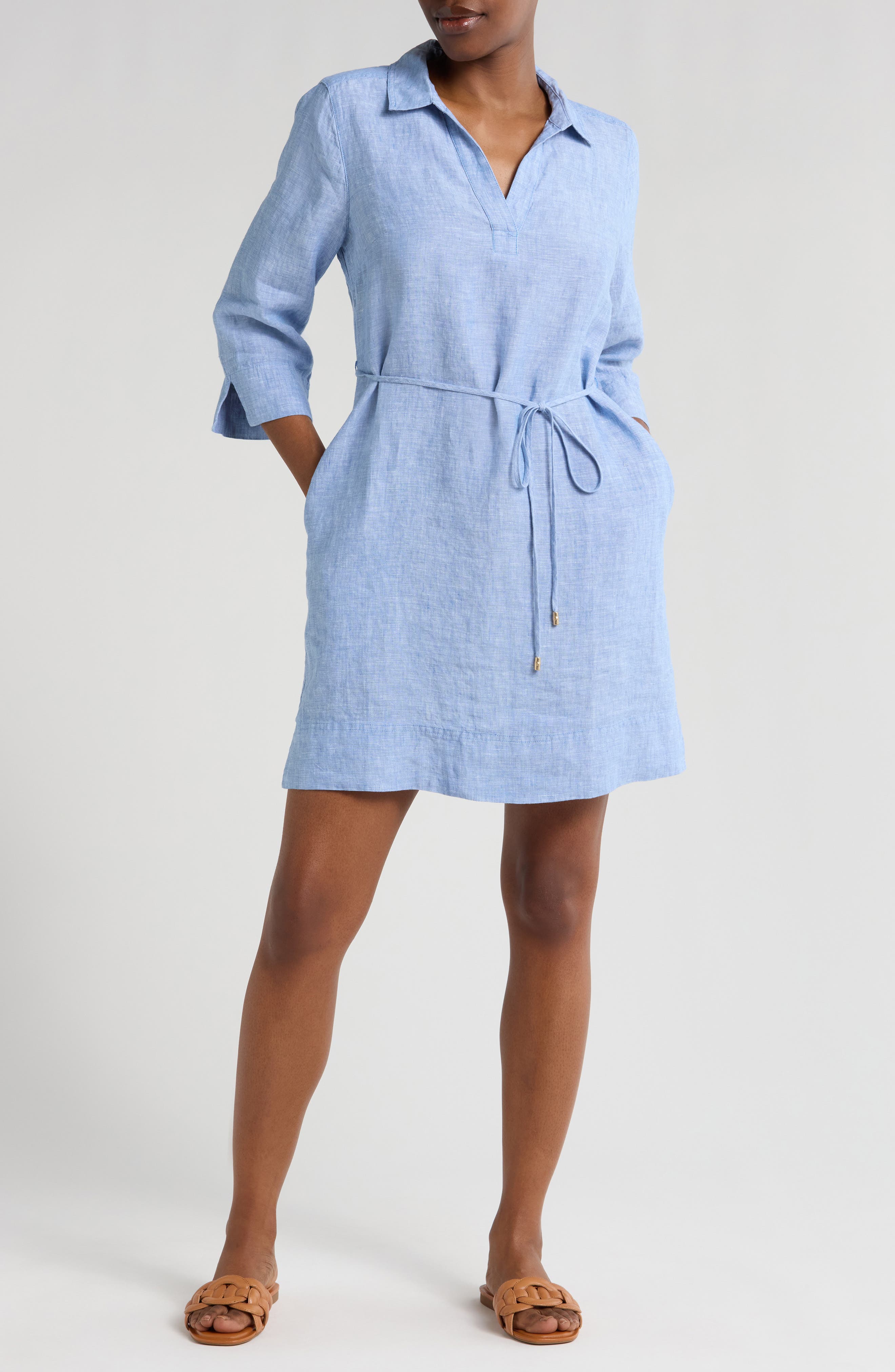 Tommy Bahama Two Palms Linen Shirtdress