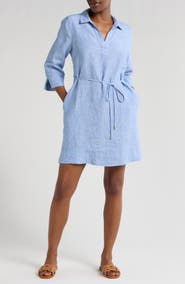 Tommy Bahama Two Palms Linen Shirtdress