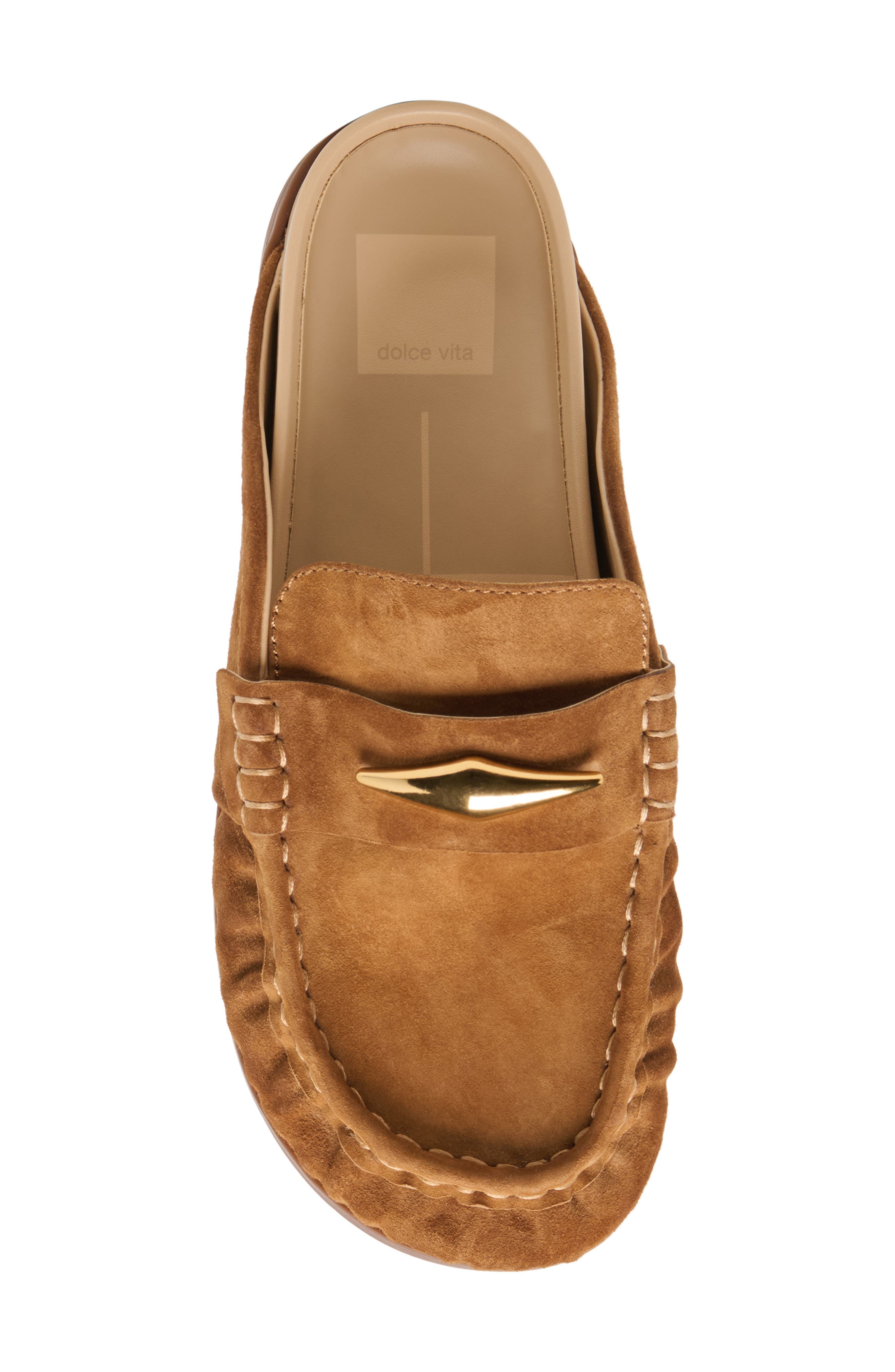 Jodero Loafer Mule, Alternate, color, LIGHT BROWN SUEDE