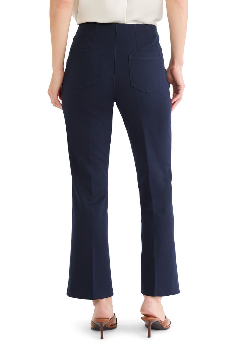 Berkeley Bootcut Ponte Pants, Alternate, color, DARK INDIGO