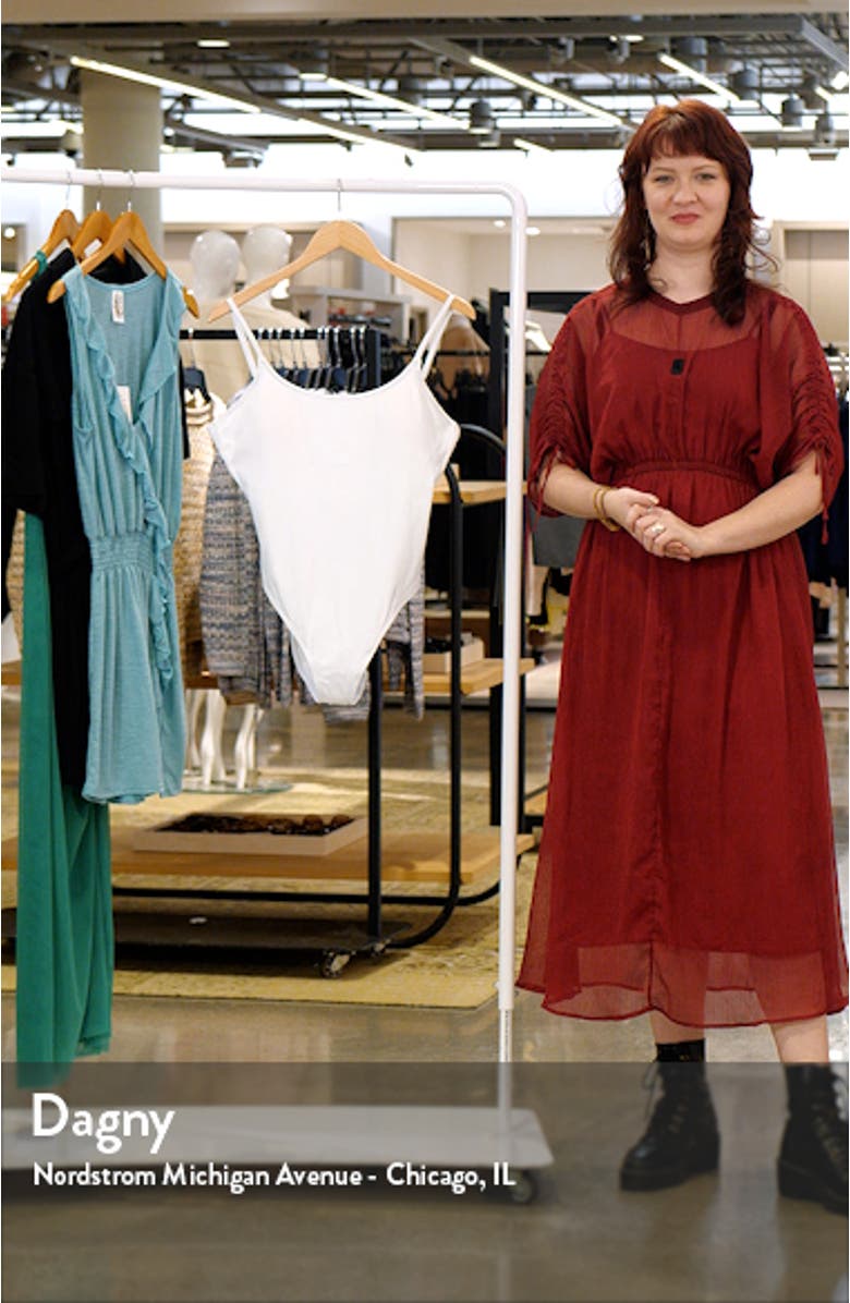 The Laguna Long Torso Ribbed One-Piece Swimsuit, sales video thumbnail