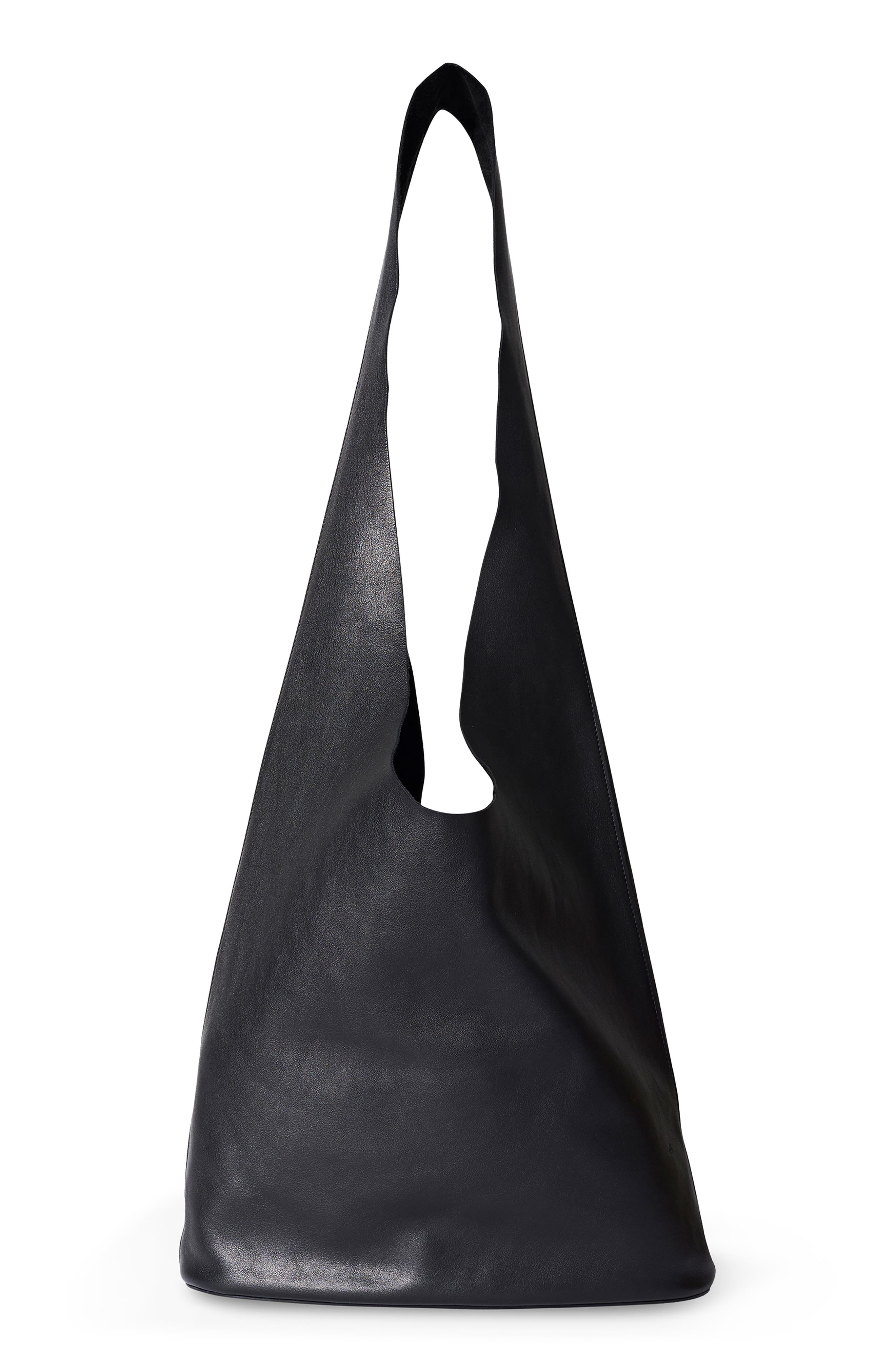 The Row Bindle 3 Leather Hobo Bag, Main, color, 
