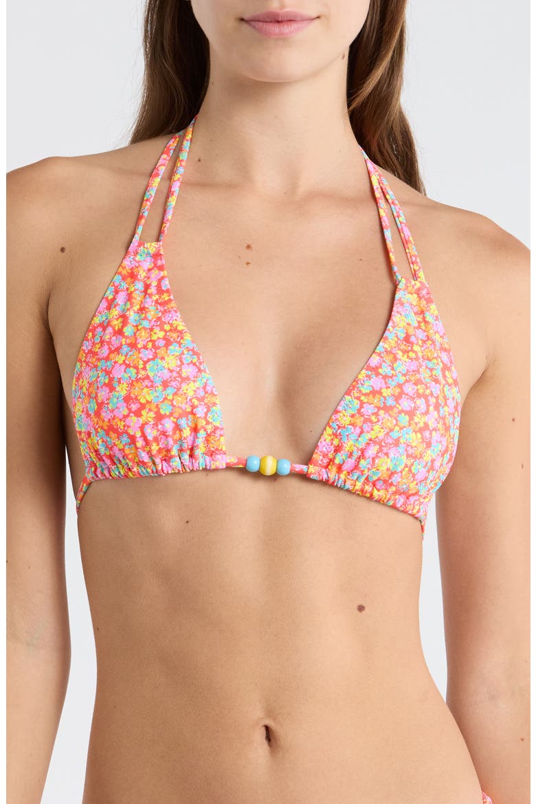 Halter Bikini Top, Main, color, BUBBLE POP