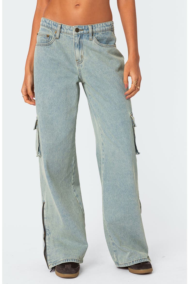 Andi Cargo Jeans, Main, color, LIGHT-BLUE
