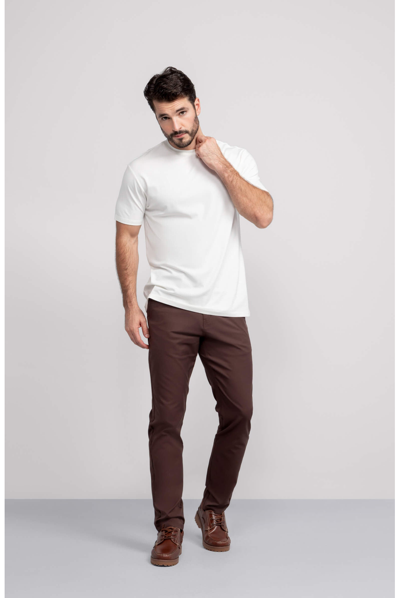Jetsetter Tech Pant Straight Fit, Alternate, color, Bourbon Brown