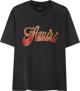 AMIRI Groovy Glitter Logo Graphic T-Shirt