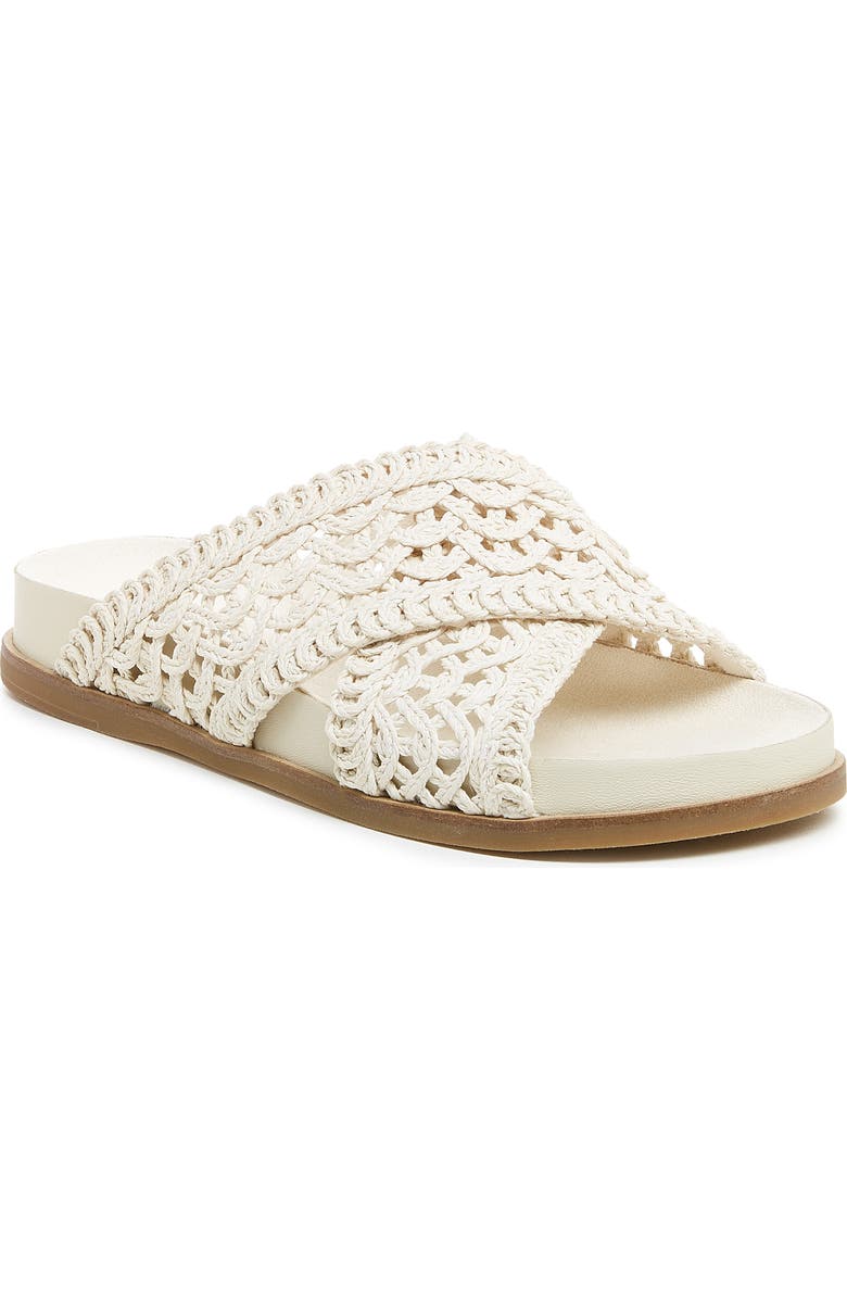 Kelsi Dagger Brooklyn Sailor Slide Sandal, Main, color, Shell