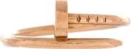 Pre-Owned Cartier Juste un Clou Ring 18K Rose Gold Small