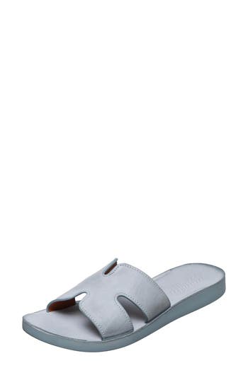 Antelope Alex Slide Sandal In Light Grey