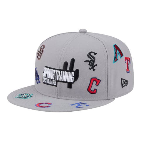 Men's New Era Gray 2026 Spring Training Cactus League Scattered 9FIFTY Adjustable Hat
