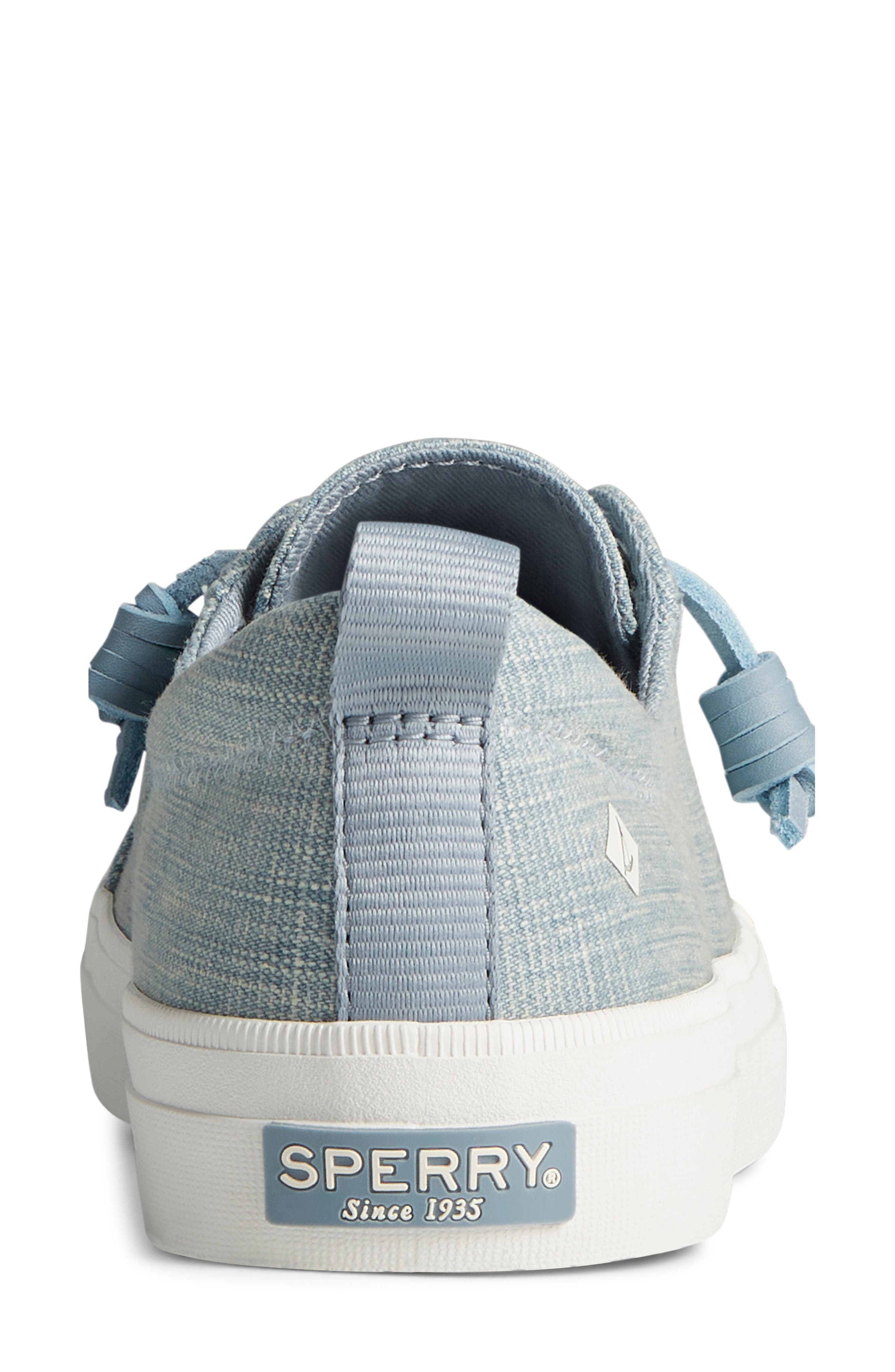 Crest Vibe Sneaker, Alternate, color, BLUE