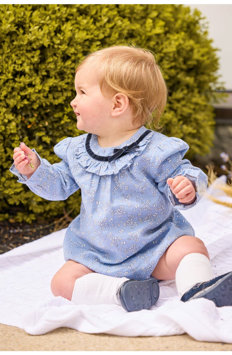 Little English Floral Amelia Bubble, Alternate, color, Greystone Floral