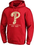 FANATICS Men's Fanatics Red Philadelphia Phillies USA 1776-2026 Big & Tall Hoodie