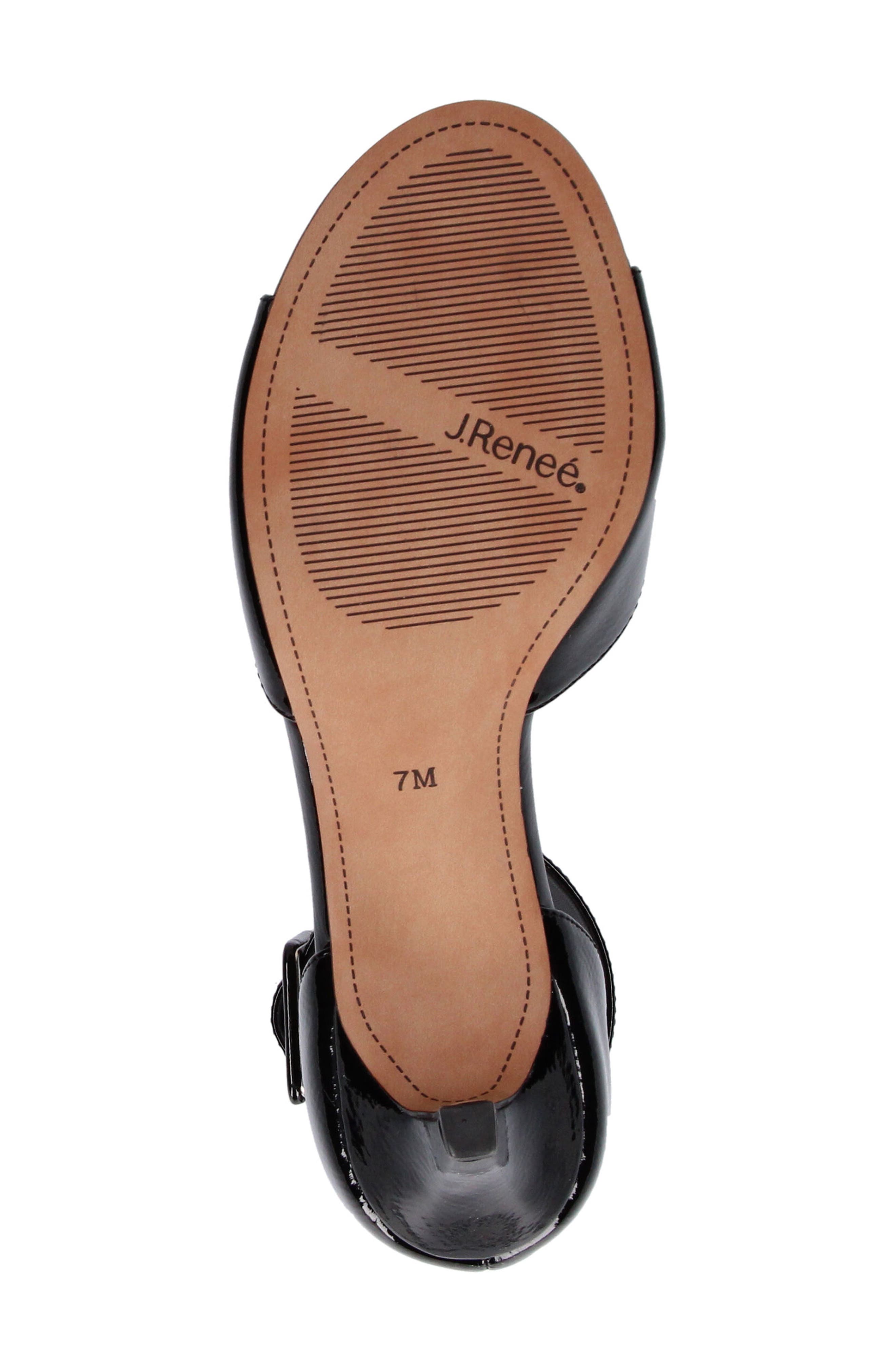 J. Reneé Indra Ankle Strap Sandal, Alternate, color, 