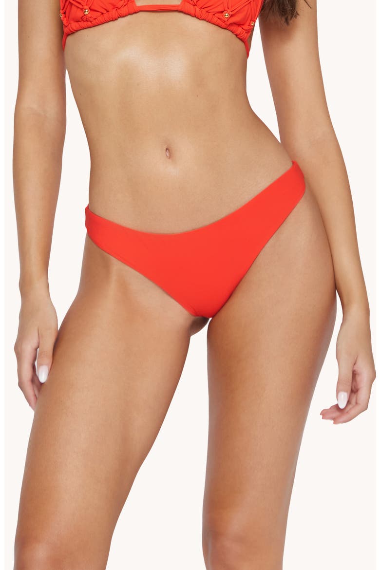Ruched Bikini Bottoms, Main, color, MILOS
