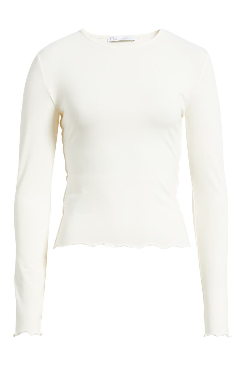 Curlita Long Sleeve T-Shirt, Alternate, color, OFF WHITE