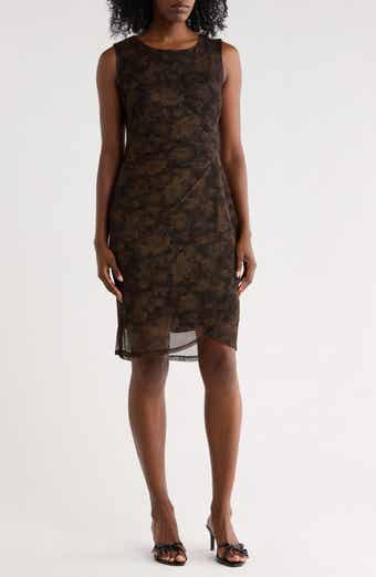 Floral Mesh Dress
