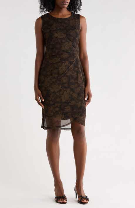 Floral Mesh Dress