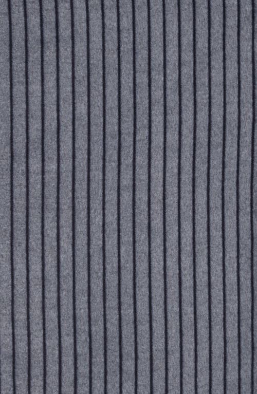 Save The Ocean Contrast Check Stripe Recycled Polyester & Silk Scarf In Multi