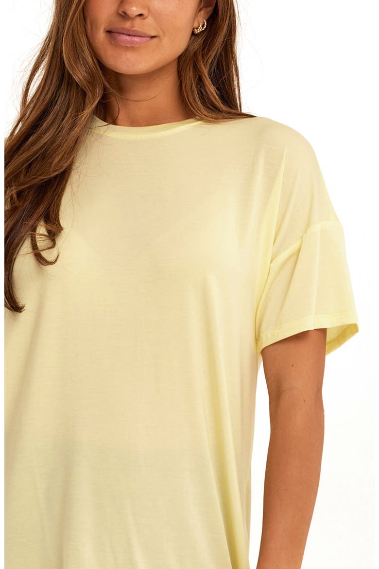 Andie Jersey T-Shirt, Alternate, color, LEMONADE