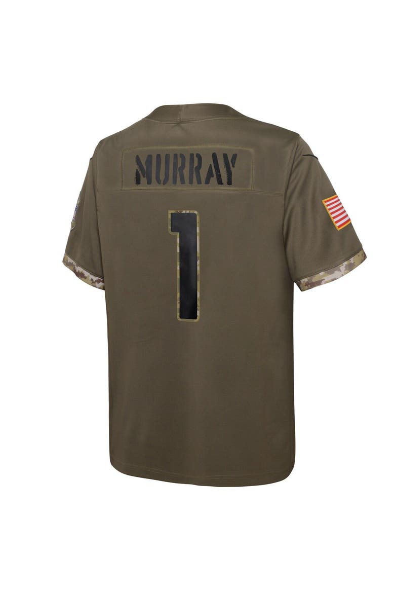 Youth Nike Kyler Murray Olive Arizona Cardinals 2022 Salute To Service Player Limited Jersey, Alternate, color, Olive
