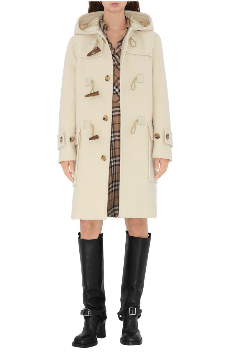 Burberry Wool Cashmere Duffle Coat, Main, color,