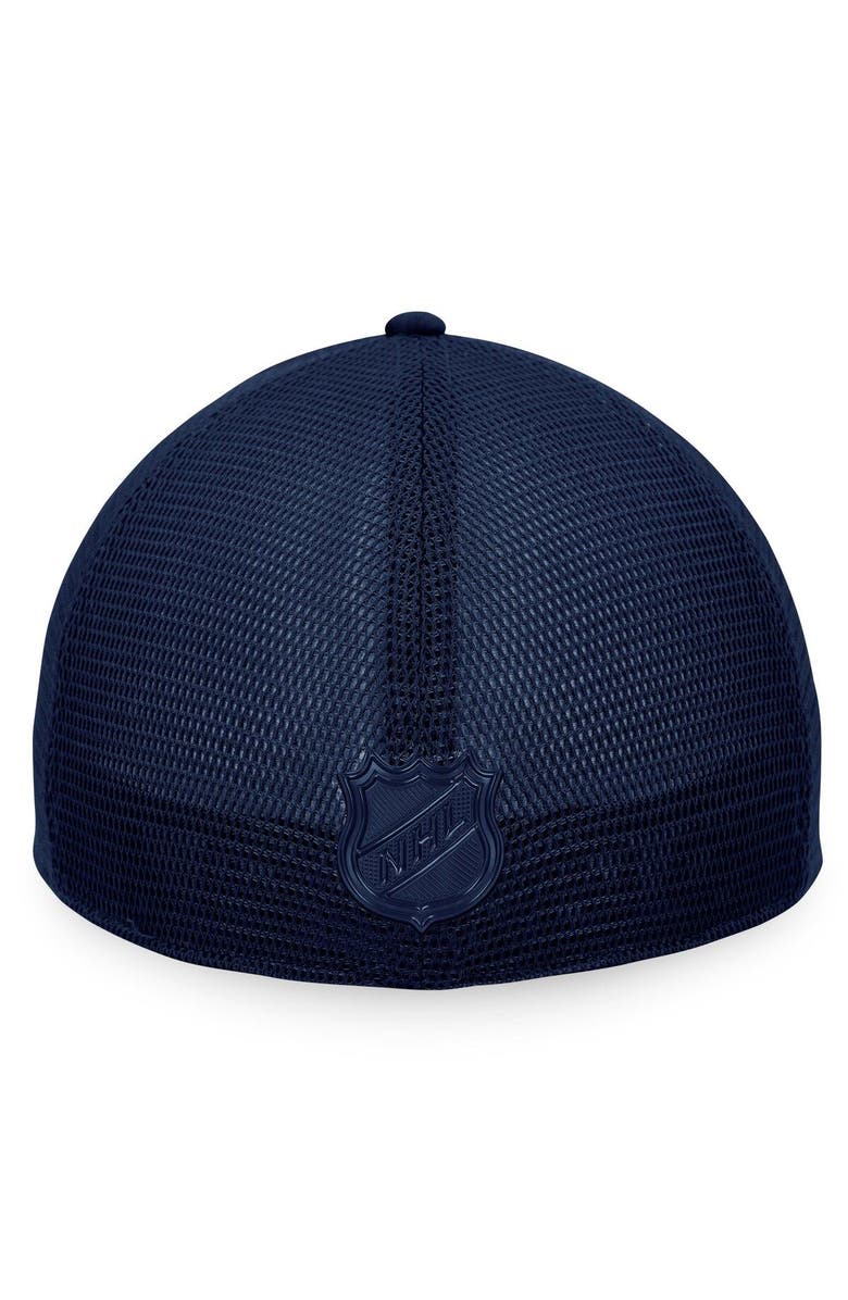 FANATICS Men's Fanatics Branded Deep Sea Blue Seattle Kraken Authentic Pro Road Flex Hat, Alternate, color, 