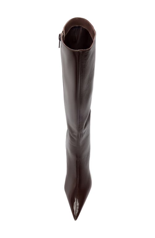 Arezzo Sasha Pointed Toe Knee High Boot In Multi