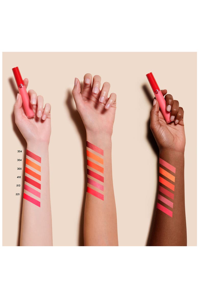 Giorgio Armani Lip Maestro Freeze Liquid Lipstick (Limited Edition), Alternate, color, 204 COLD NUDA