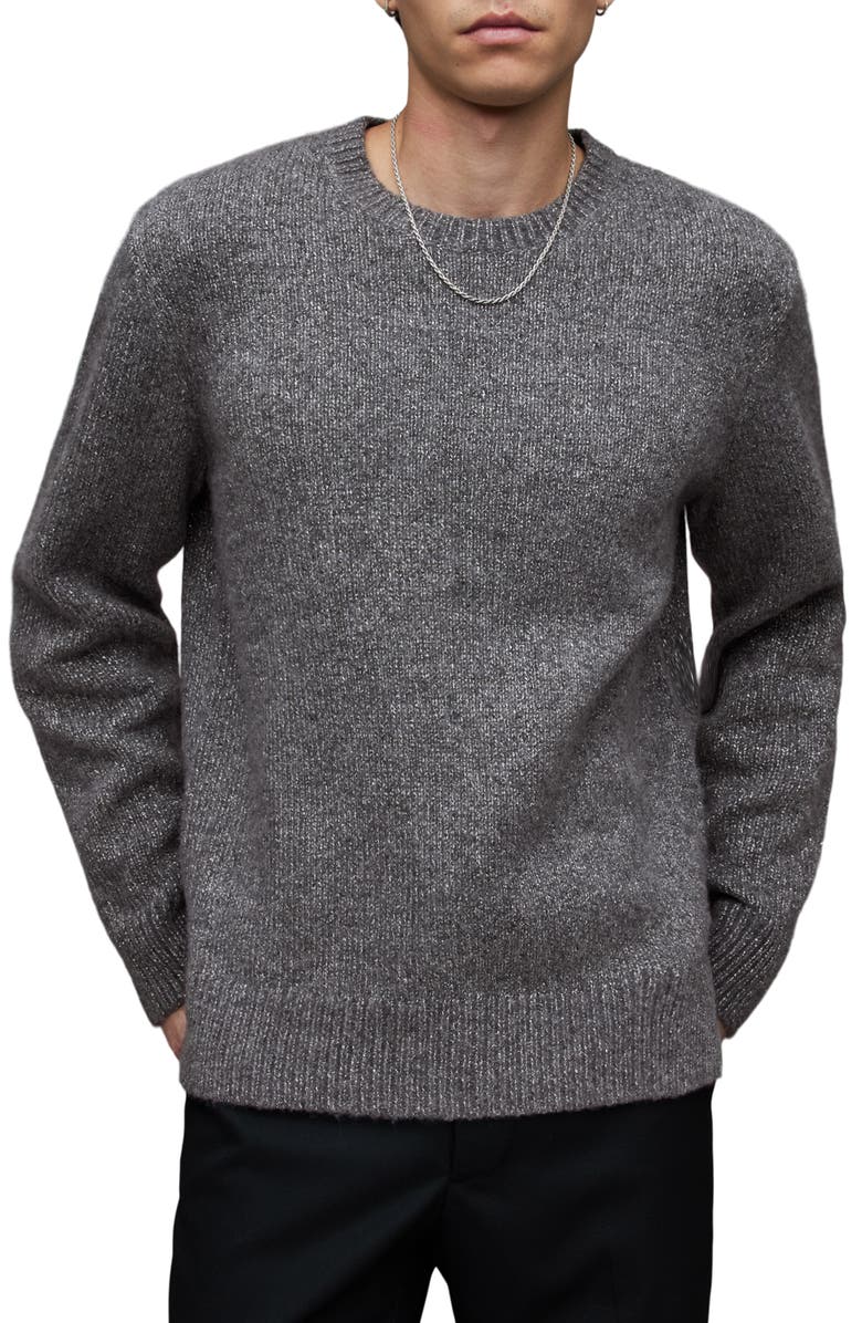 AllSaints Nebula Wool Blend Sweater, Main, color,