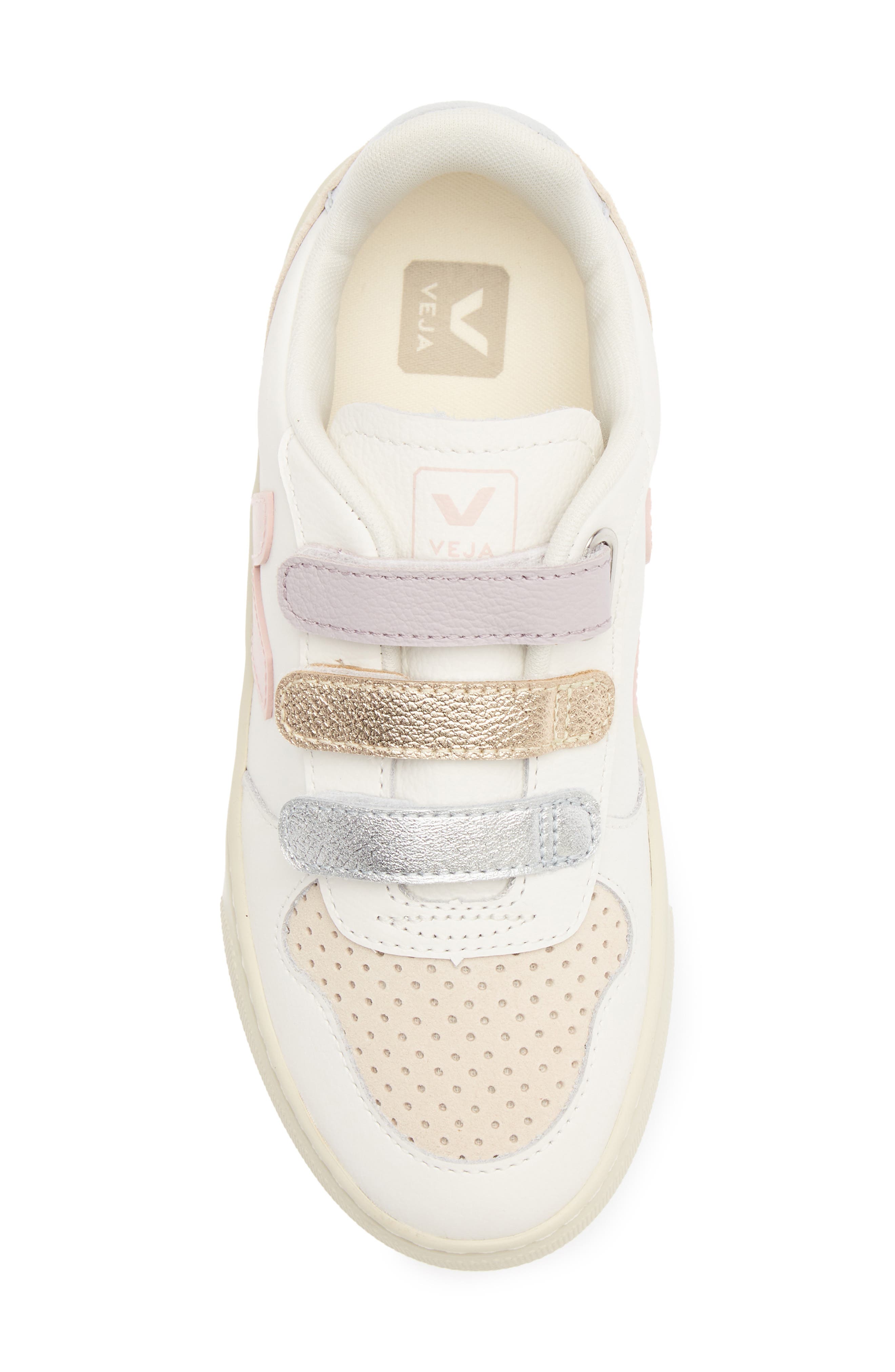 Kids' V-10 White Petale Sneaker, Alternate, color, WHITE PETALE