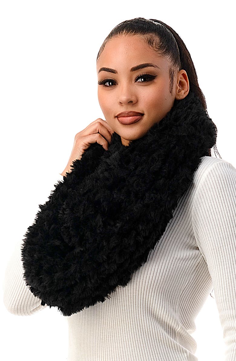 MARCUS ADLER Faux Fur Infinity Scarf, Alternate, color,