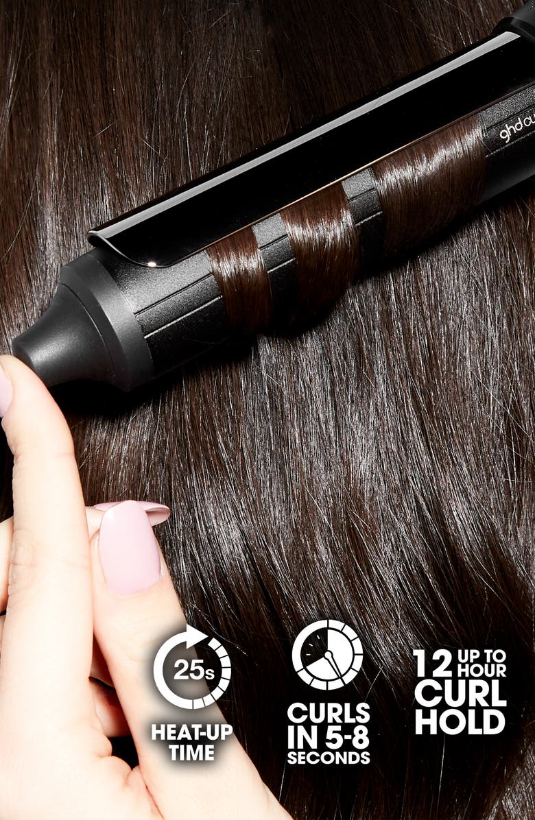 ghd Soft Curl 1 1/4-Inch Curling Iron, Alternate, color, Black