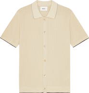 NN07 Nalo 60039 Tipped Polo Cardigan