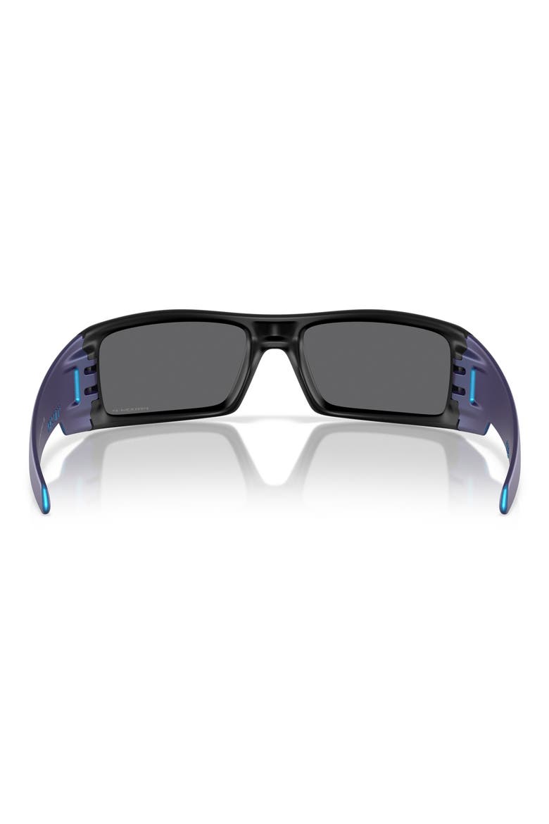 Gascan 60mm Polarized Rectangular Sunglasses, Alternate, color, MATTE BLACK