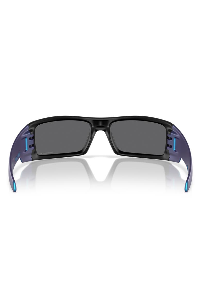 Oakley Gascan 60mm Polarized Rectangular Sunglasses, Alternate, color, Matte Black