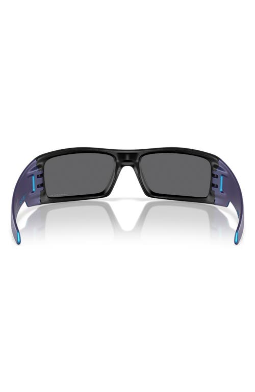 Oakley Gascan 60mm Polarized Rectangular Sunglasses In Matte Black