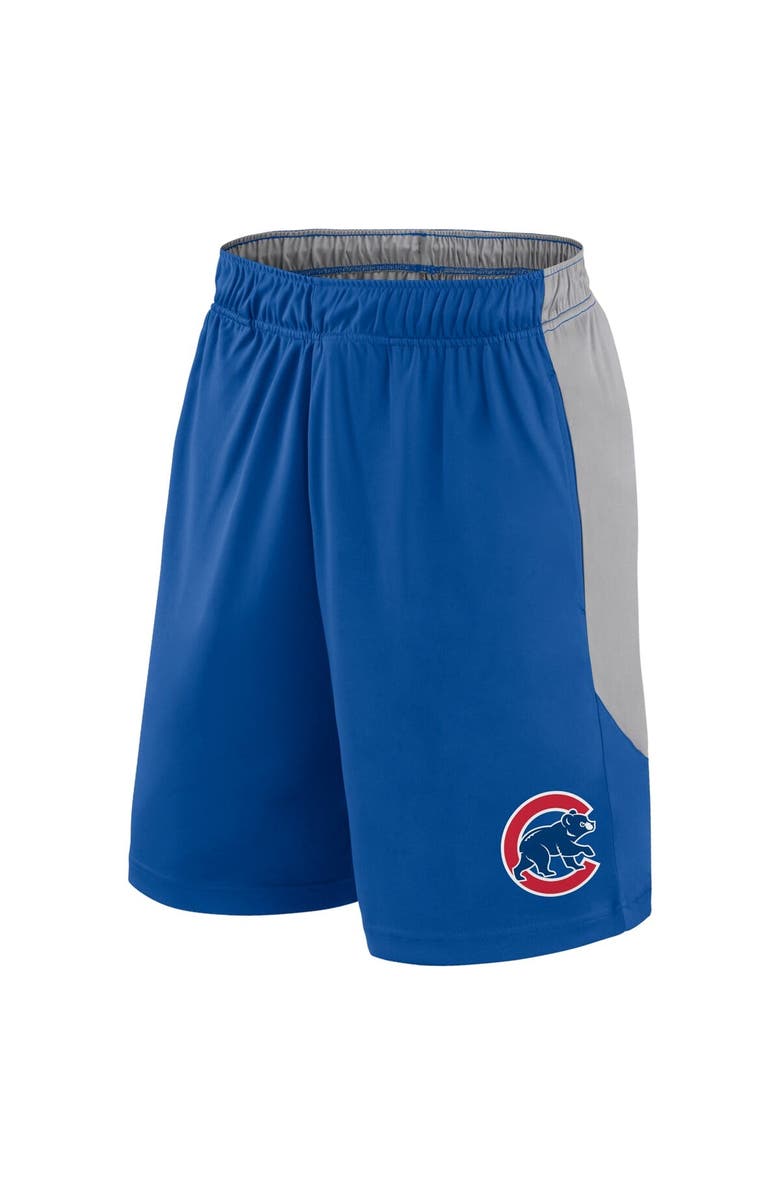 FANATICS Men's Fanatics Royal/Gray Chicago Cubs Go Hard Shorts, Alternate, color, 