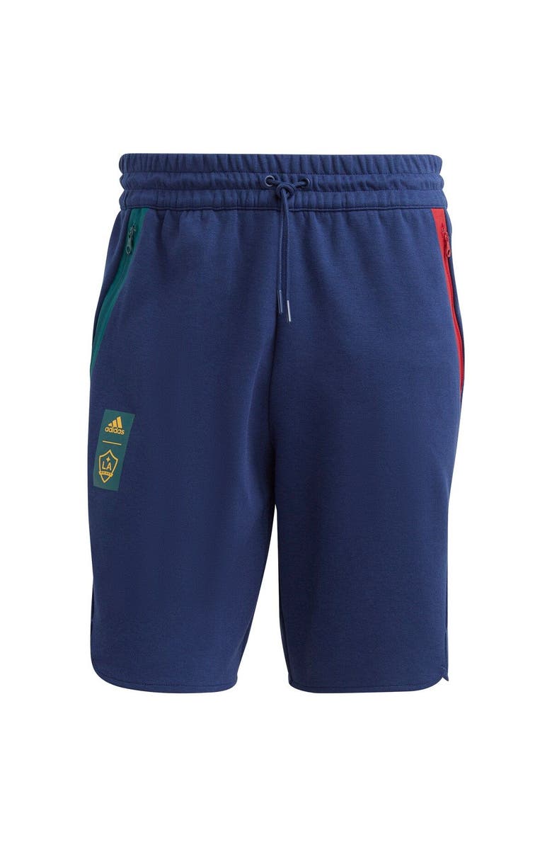 adidas Men's adidas Navy LA Galaxy 2023 Player Travel Shorts, Alternate, color, Navy