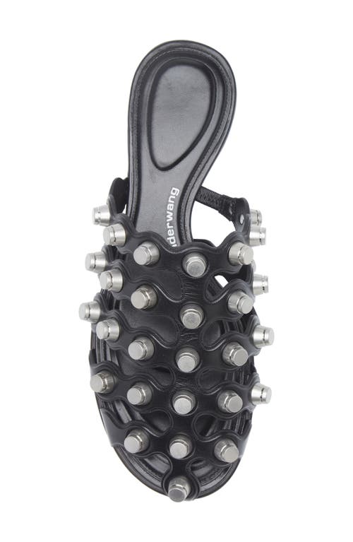 Alexander Wang Studded Mule In Black