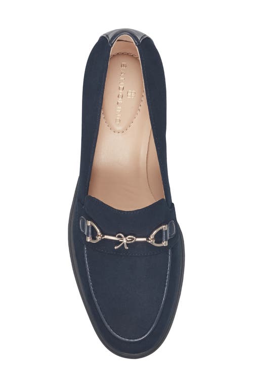 Bandolino Rummie Bit Loafer Pump In Blue