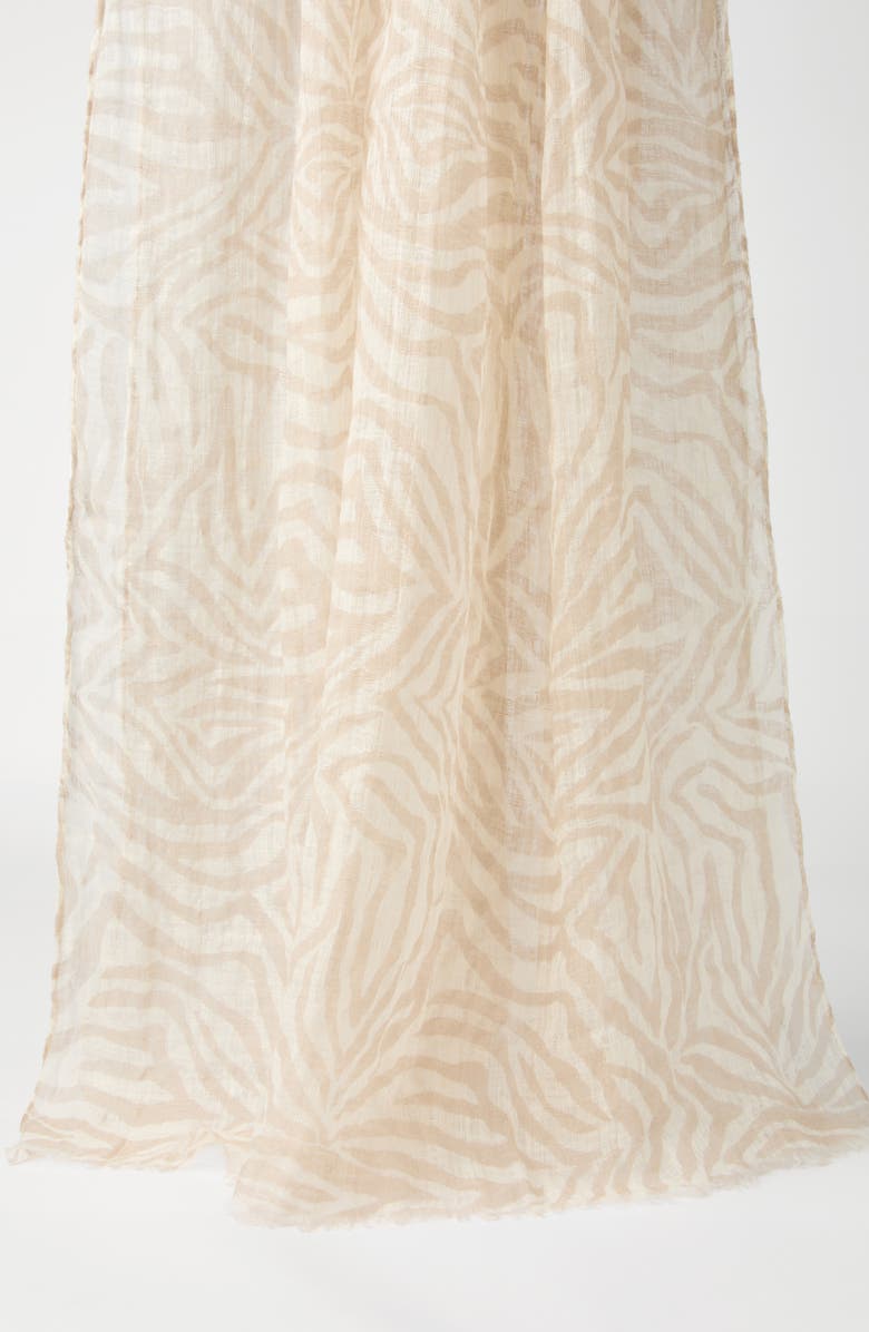 Brunello Cucinelli Printed scarf, Alternate, color, 