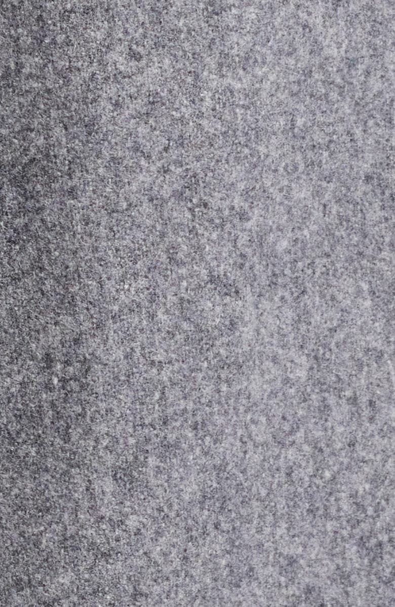 BOSS Tiana Pleat Wide Leg Pants, Alternate, color, Pebble Melange Flannel